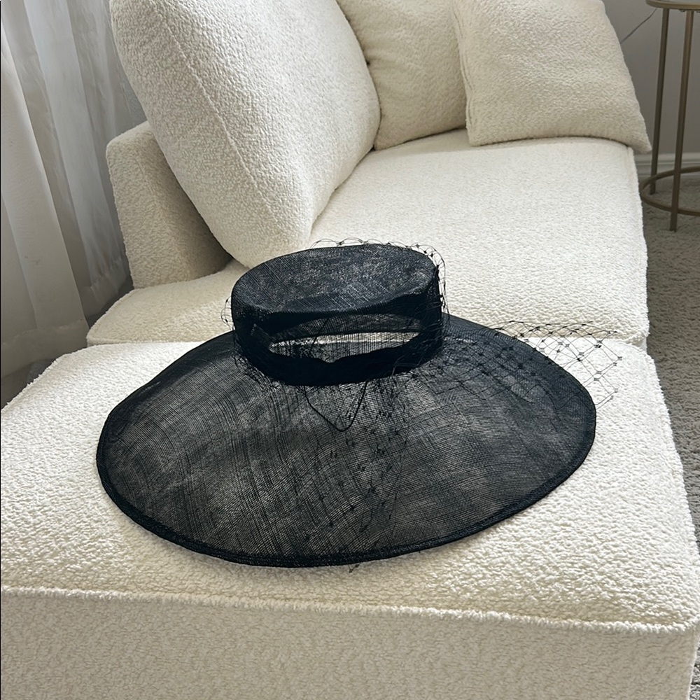Chic Black Women's Mesh Hat, seen on Alex Earl